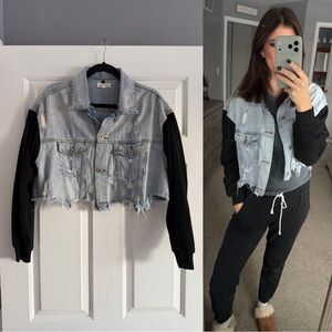Dance and Marvel Layered Jean Jacket